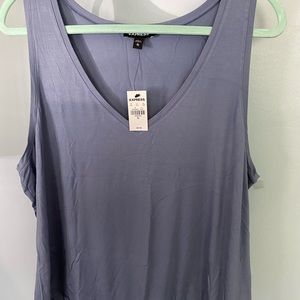 Express Gray/Blue Tank - XL NWT